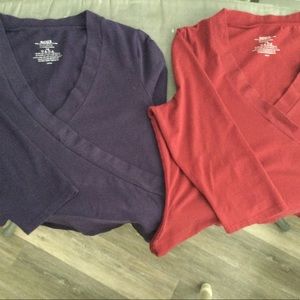 Bundle of 3 dressy long sleeved tees